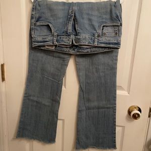 Boot cut jeans